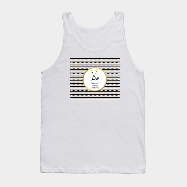 Zodiac Constellation | Leo Tank Top by Unpossible Tees